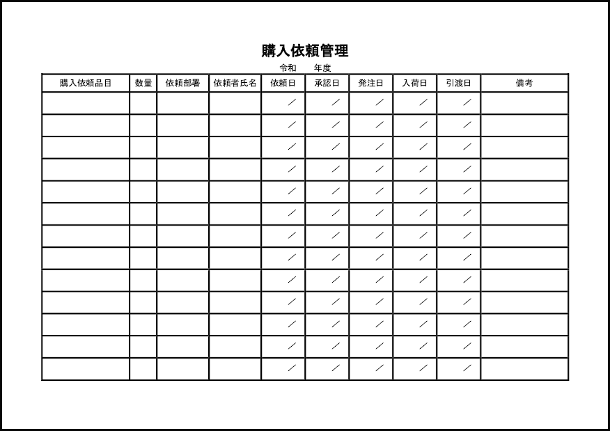 購入依頼管理6
