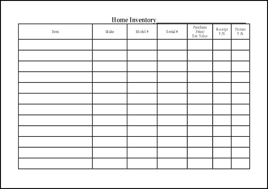 Home Inventory9