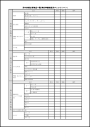 野外炊飯必要物品一覧(事前準備確認用チェックシート)18