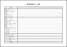 衛生管理点検表(ホテル・旅館)9