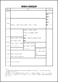 事務所の照度基準15